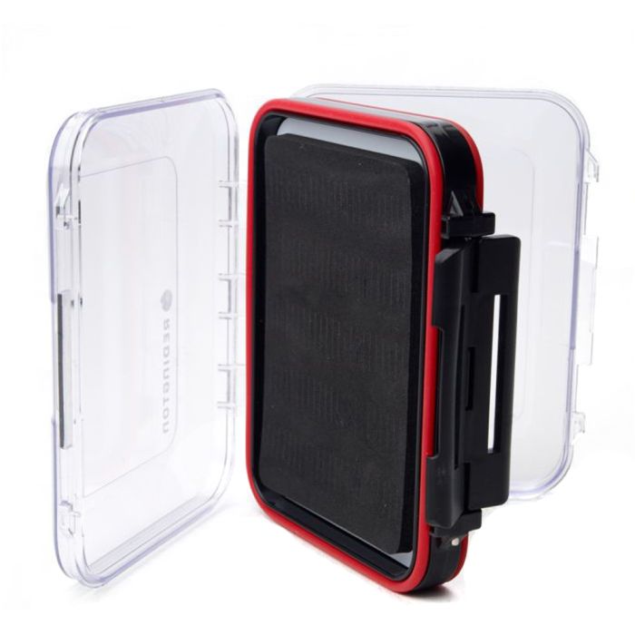 MEDIUM, FLY BOX, DOUBLE SIDED WITH SLIT FOAM